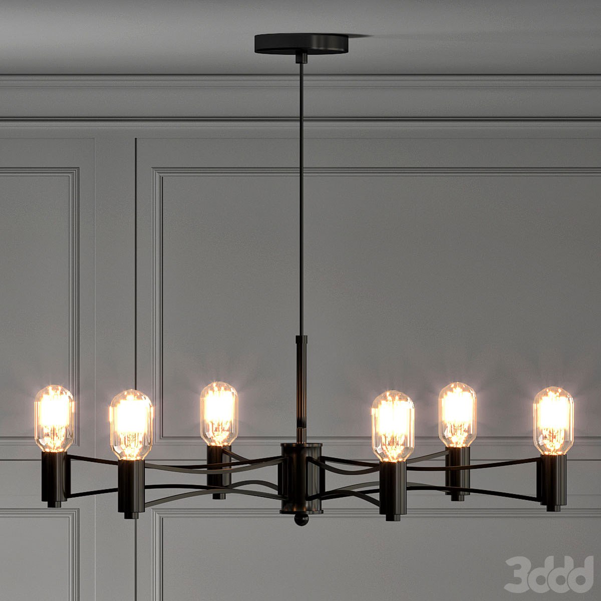 Loft Droplet Chandelier 6