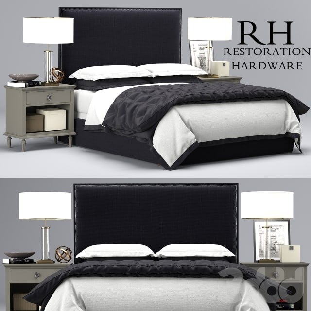 Restoration Hardware Lawson Non-Tufted bed