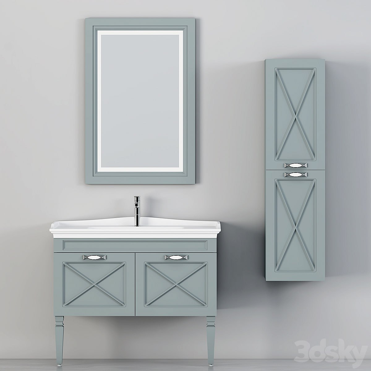 Modern Bathroom Cabinet | No. 064