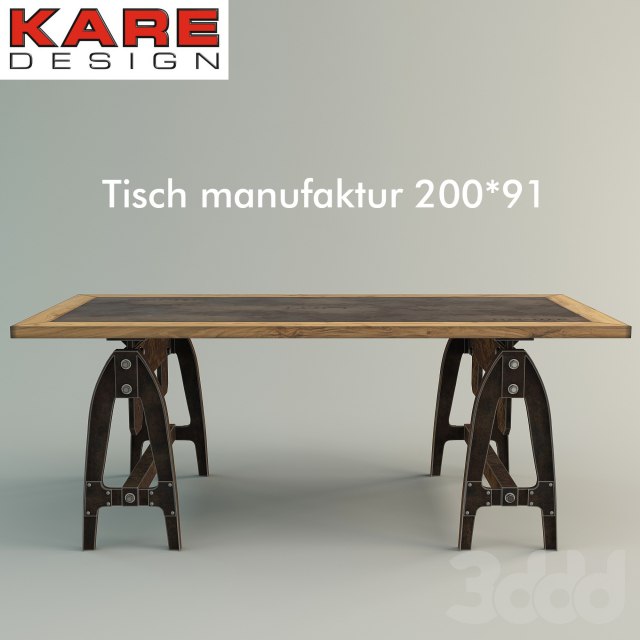 TISCH MANUFAKTUR 200X91 by Kare design