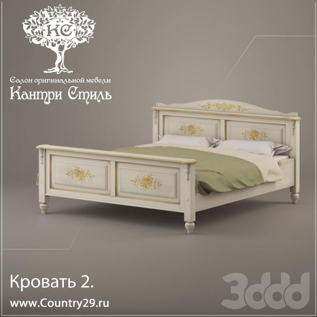 Bed 2. Country Style Alba