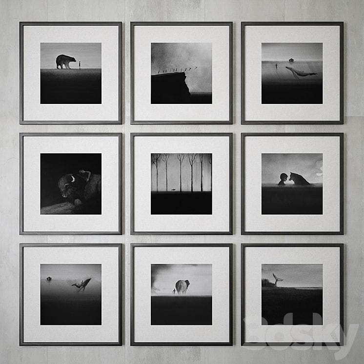 Watercolor paintings