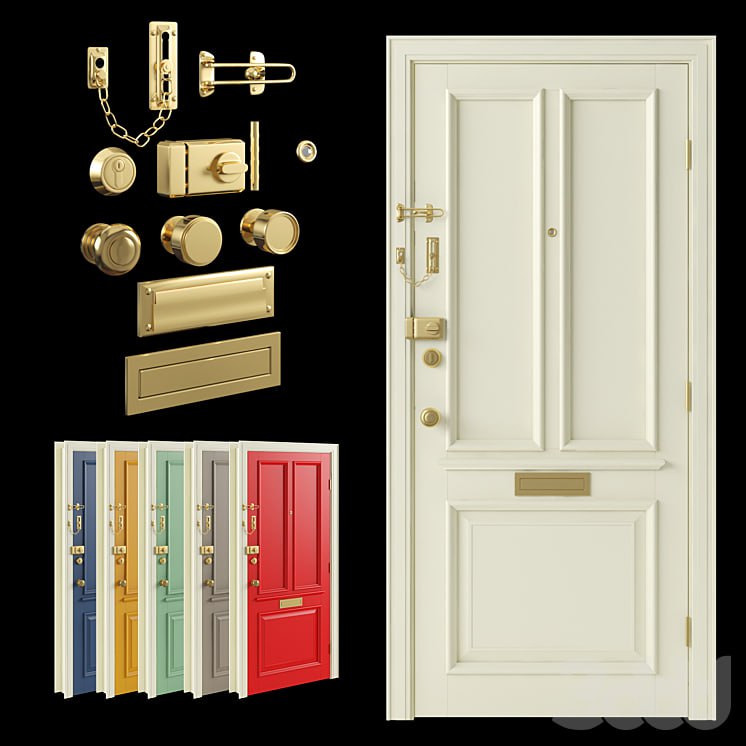 Entrance door / Door chain / Door lock