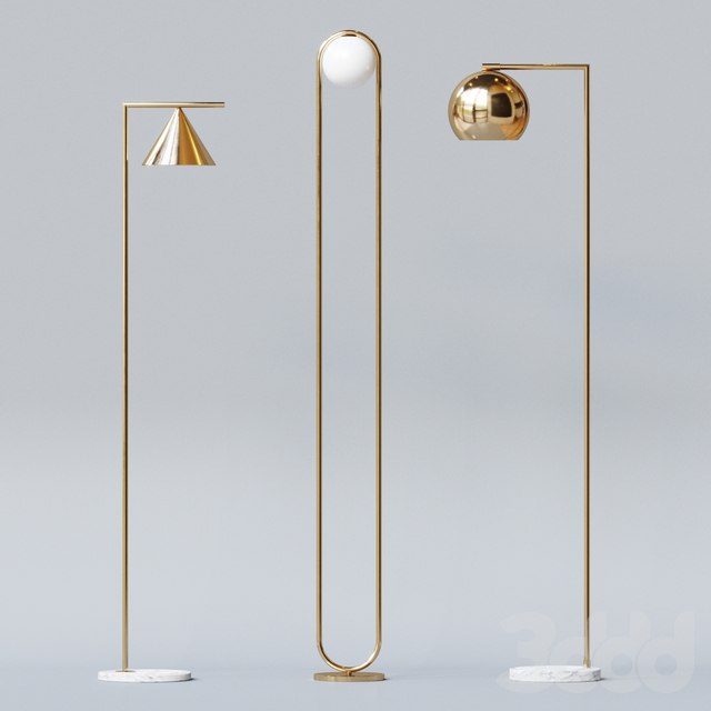 Loft Concept Floor Lamps set
