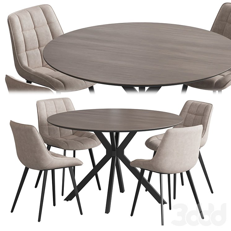 Ralf table Adah chair