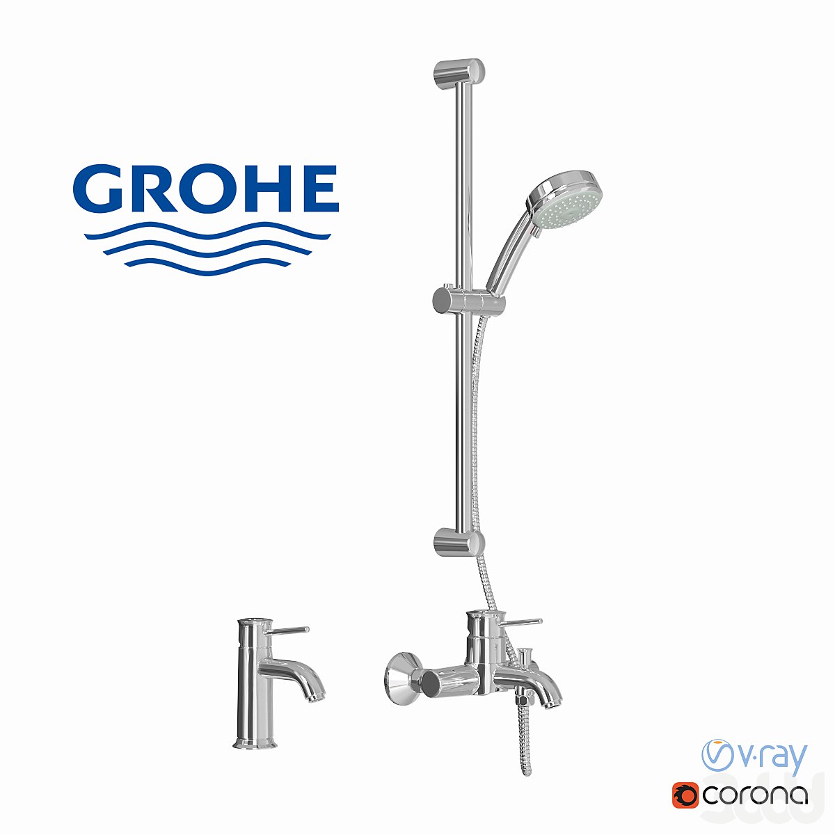 Shower set GROHE faucets