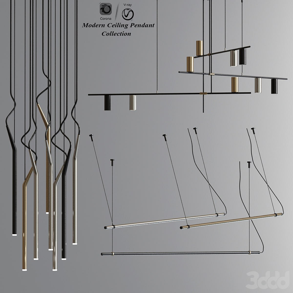 Modern Ceiling Pendant And Suspension Collection