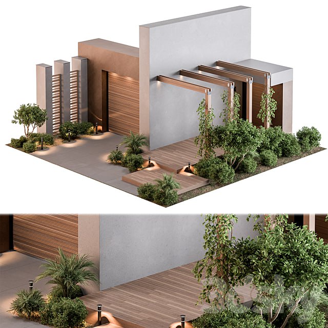 Outdoor Entrance and Fence 12