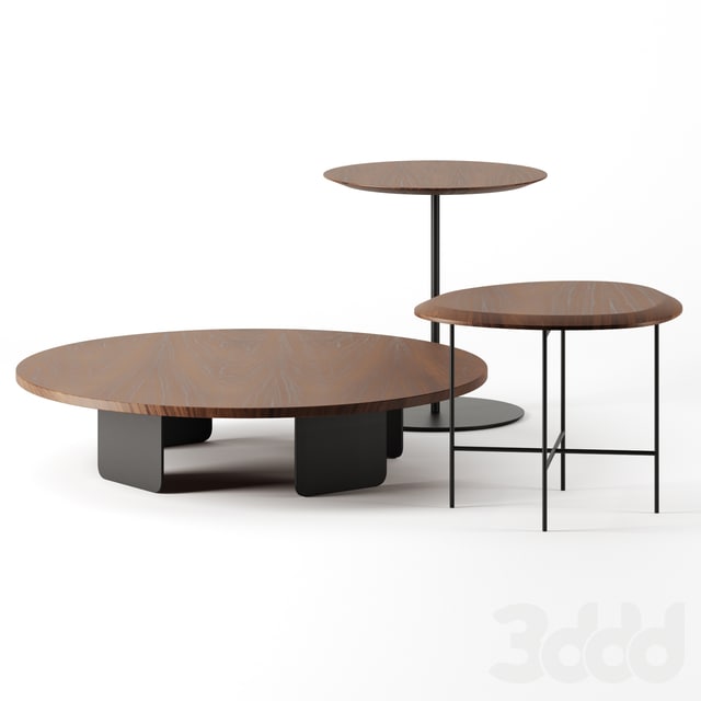 coffee tables set by bernhardt design