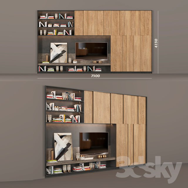 tv wall costume made wall for TV