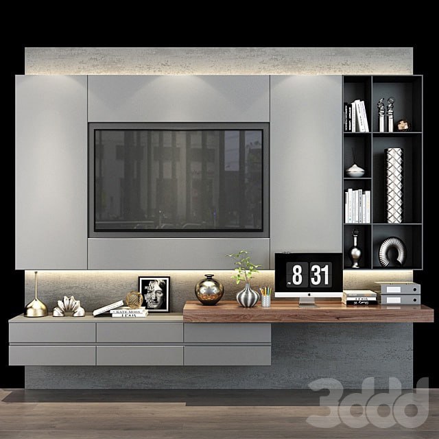 TV shelf 0340