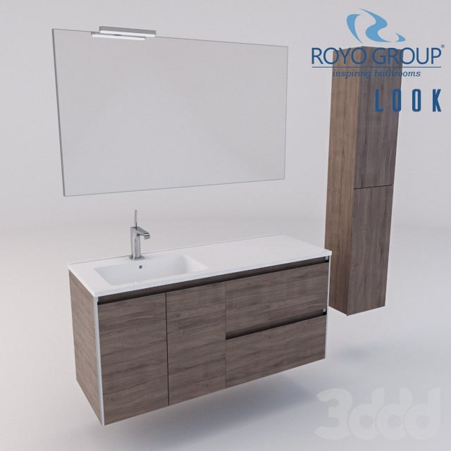 Royo Group - LOOK 1200 Depth 44 - 2 Drawers - 2 Doors