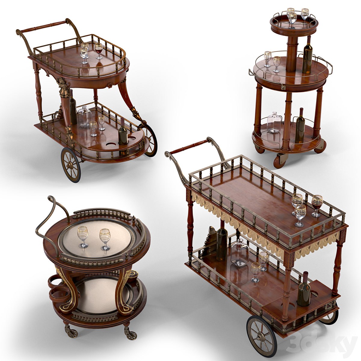 Camerin set of 4 items