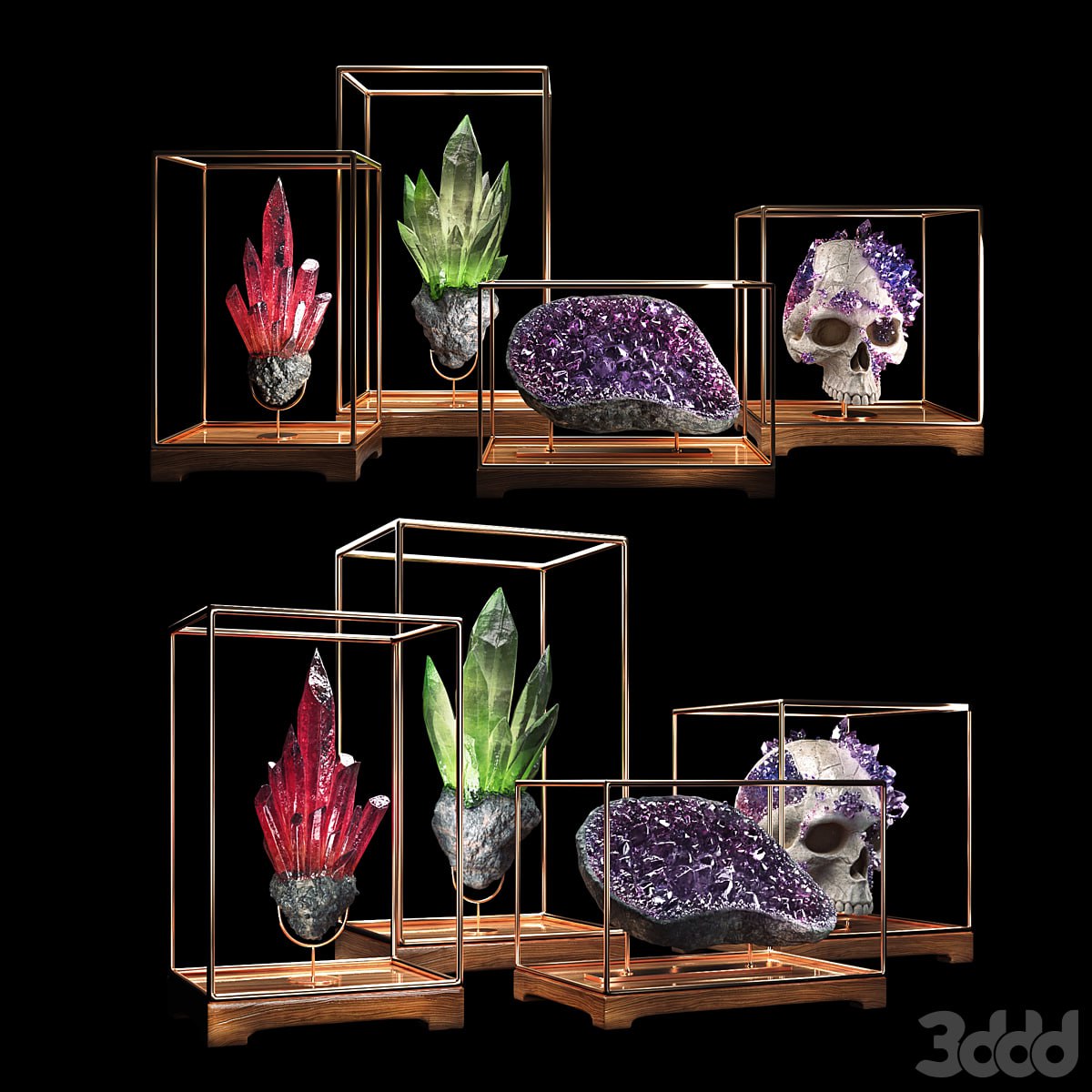 decorative mineral stones