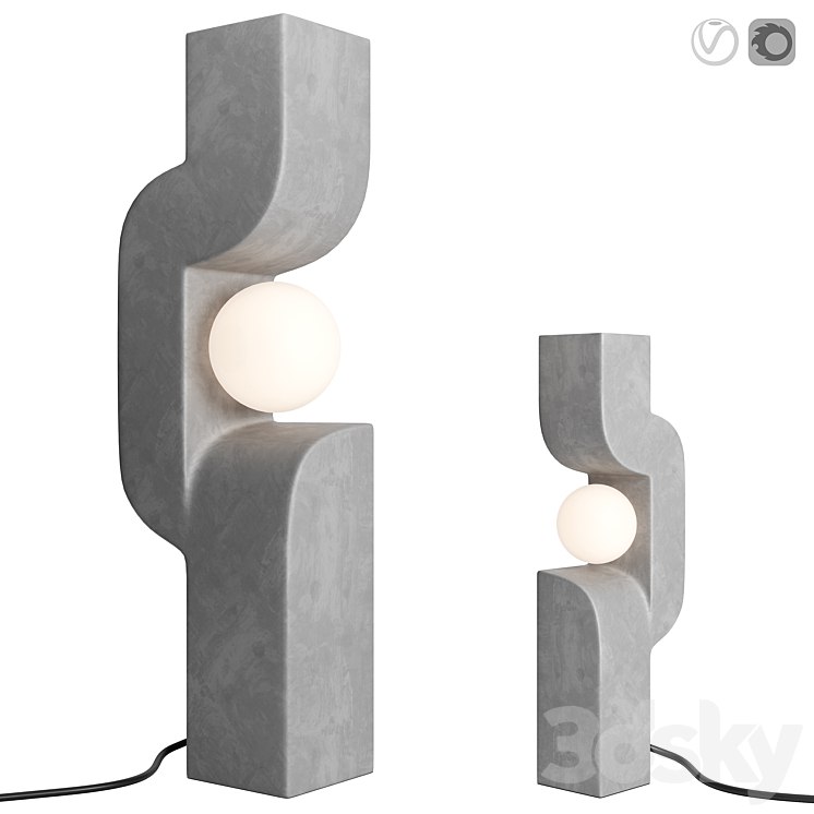 Floor lamp Sitting Man by 101 Copenhagen