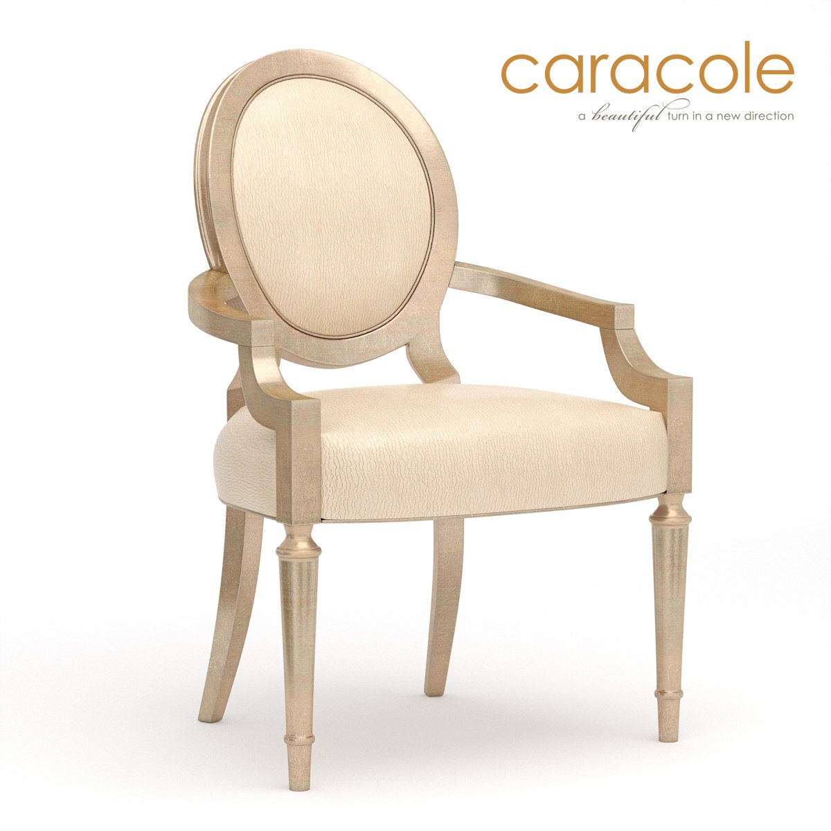 Dining chair May I Join You Caracole with armrests