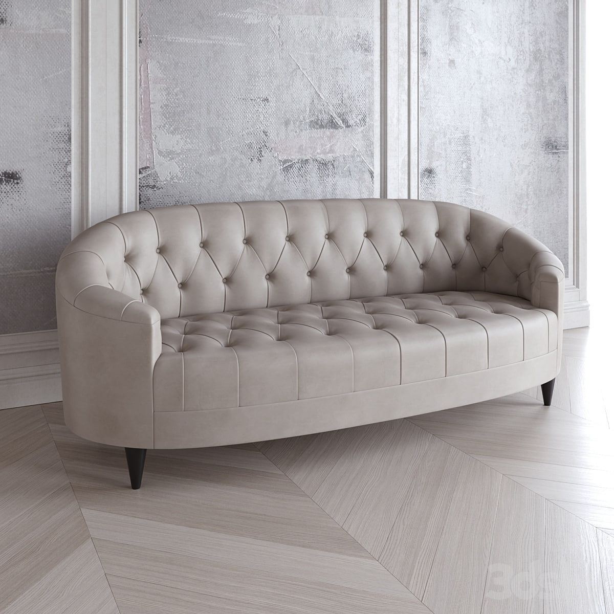 Baker Furniture Oval sofa