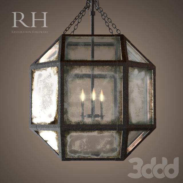 RH PARISIAN OCTAGONAL PENDANT (3 size)