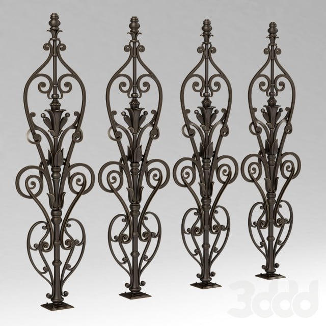 Forged baluster 11