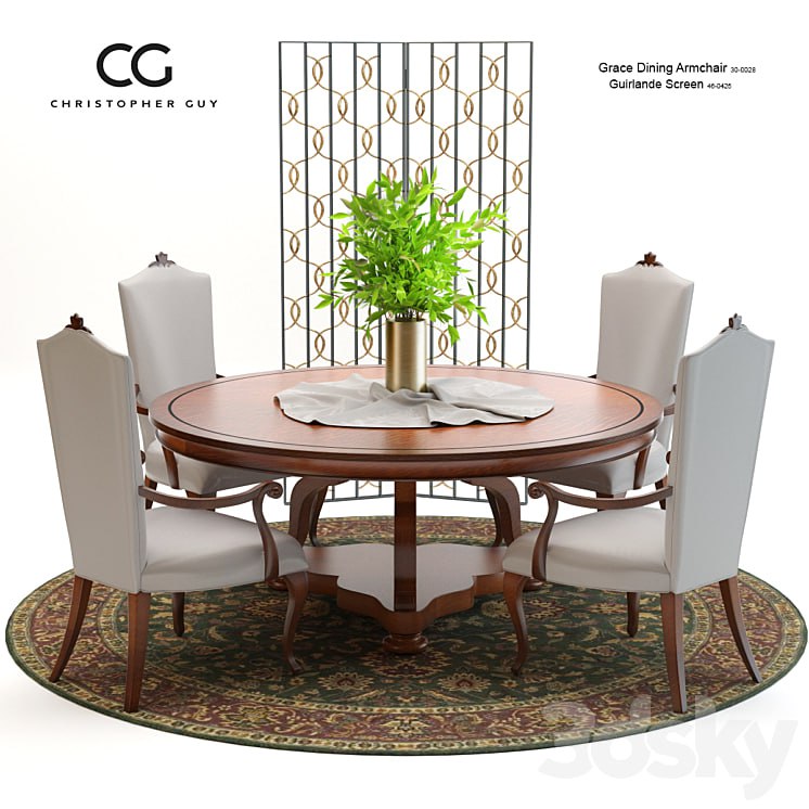 Christopher Guy Grace Dining Set