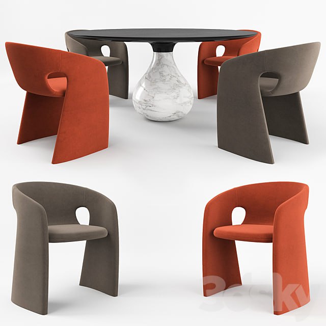 Aqua Dining Table #+