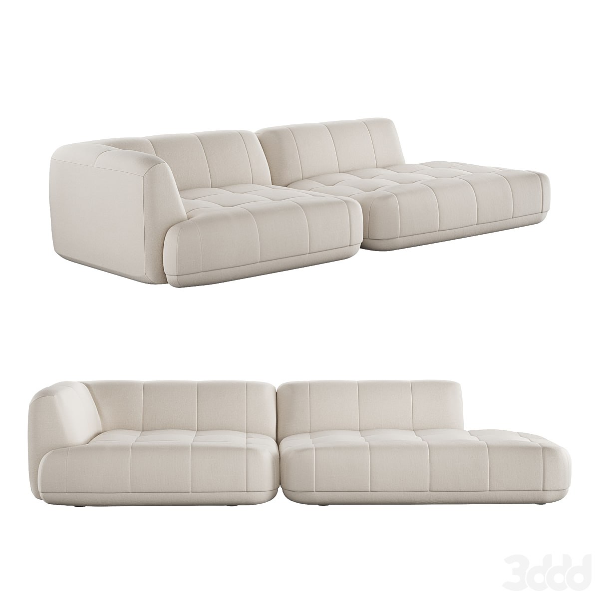 Sofa HAY QUILTON ONE-ARM