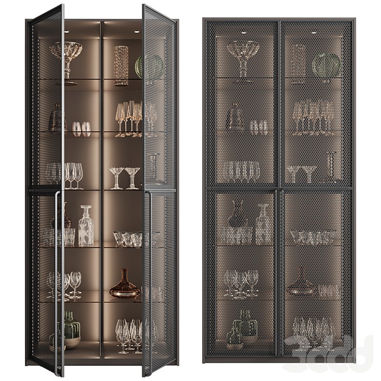 Сupboard with dishes My Design №36