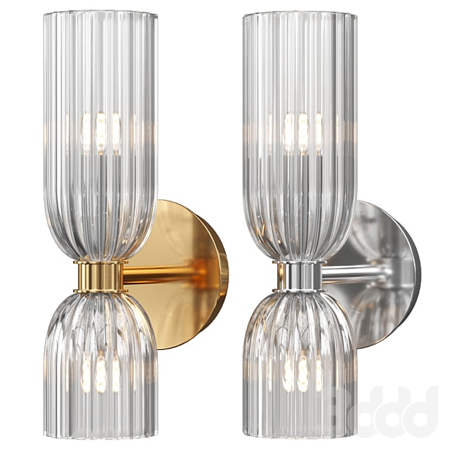 Asalea Double Bath Sconce Circa