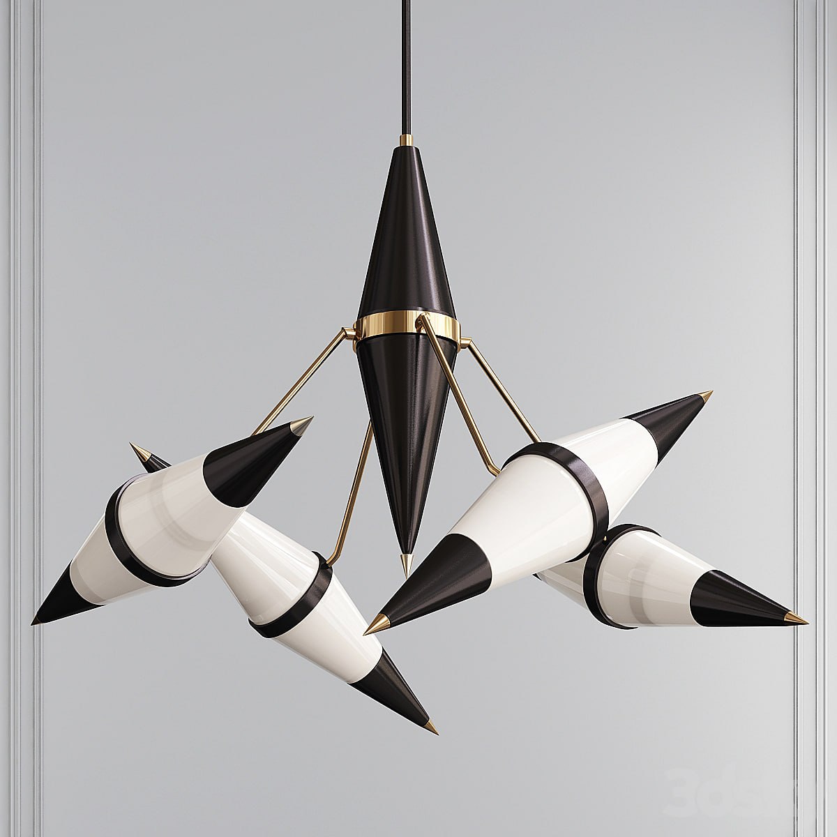 Stilnovo Original MidCentury Chandelier