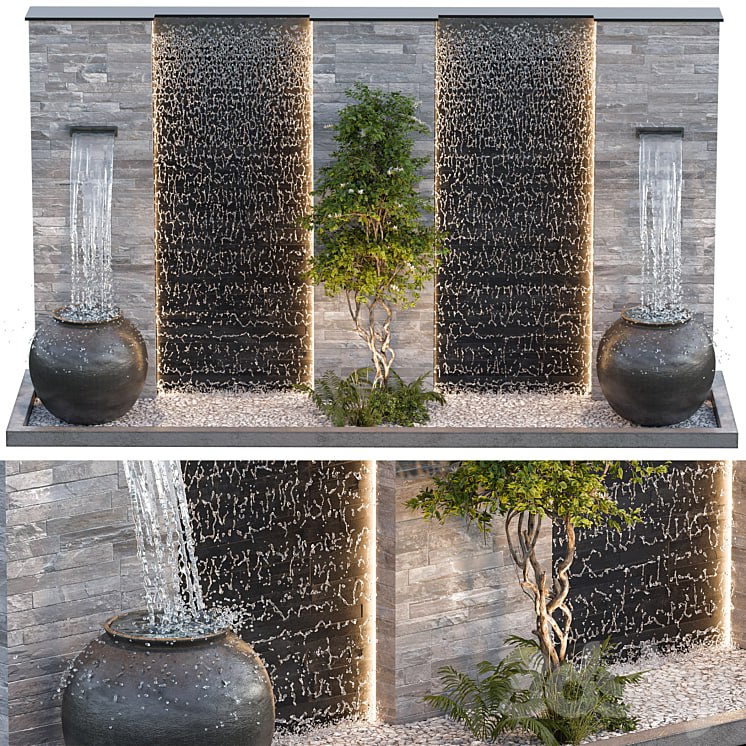 Waterfall fountains cascade 22