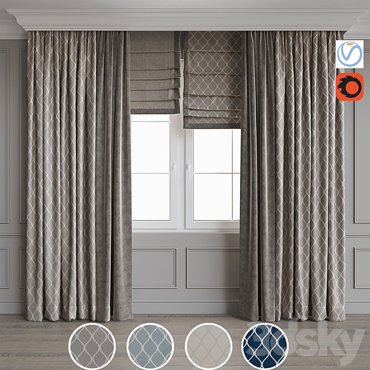 Modern style curtains 9