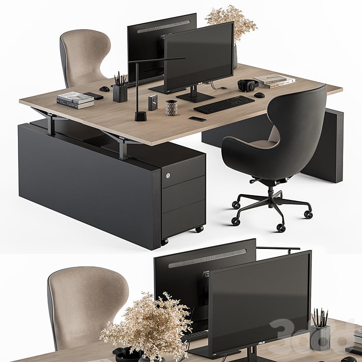 Employee Set - Office Furniture 427