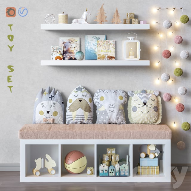 Toys and furniture set 39