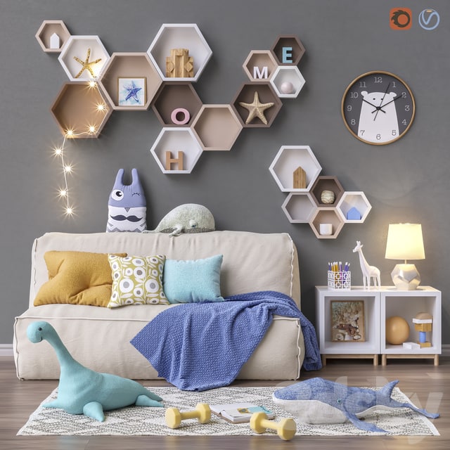 Toys and furniture set 28