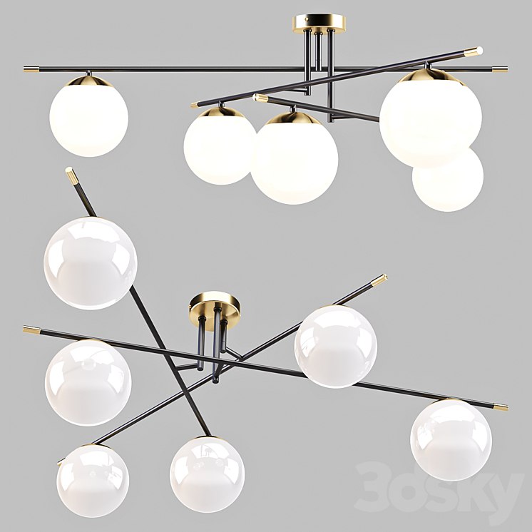Maytoni: Nostalgia (MOD048CL-06G) - Ceiling Lamp