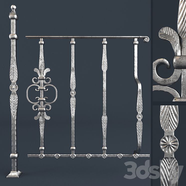 stairs Forged fences