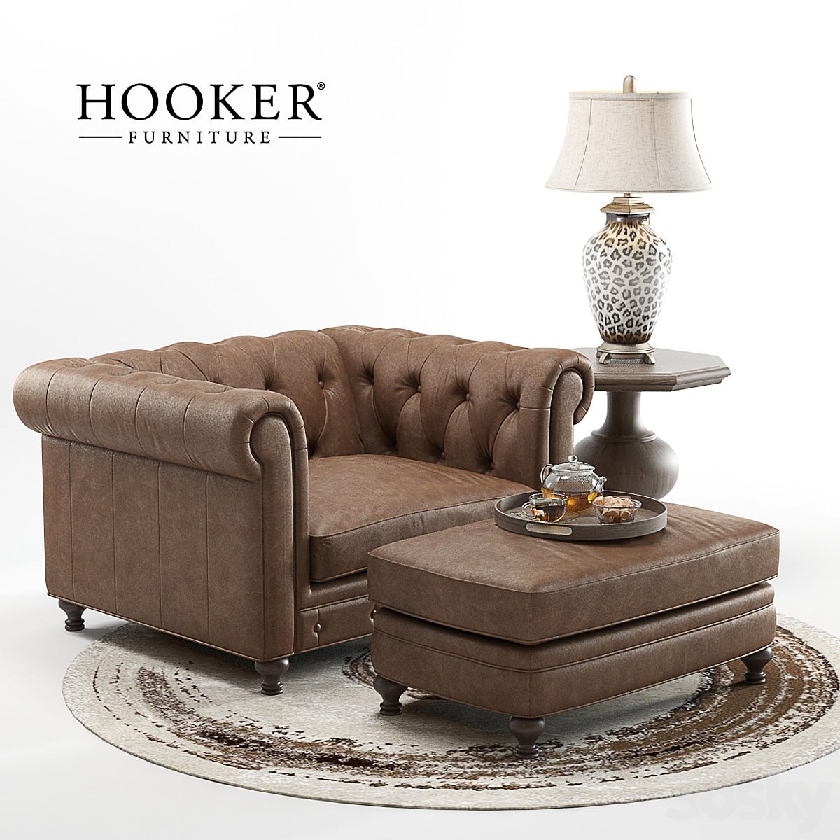 Hooker Alexa Armchair