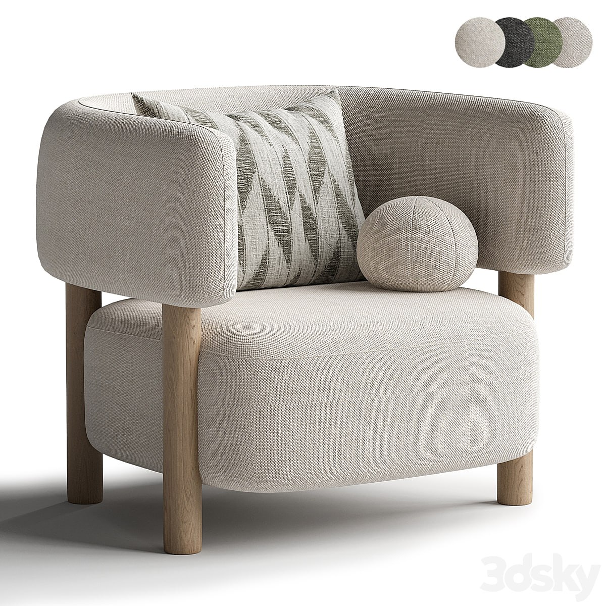 Arimchair by Karimoku