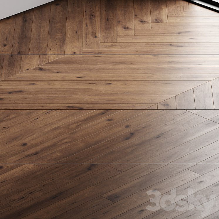 Oak parquet board 17