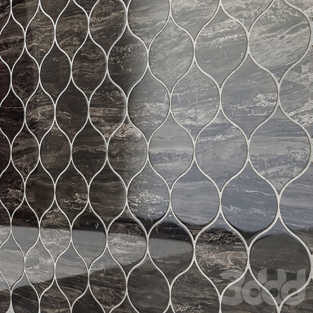 Mosaic ATLAS CONCORDE MARVEL EDGE Absolute Brown Drop Mosaic