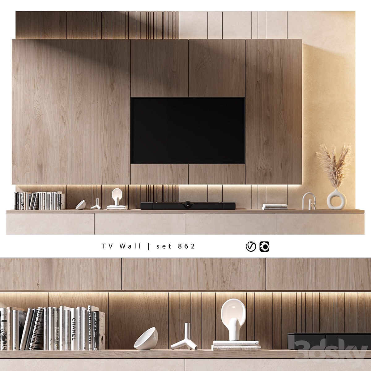 TV Wall | set 862