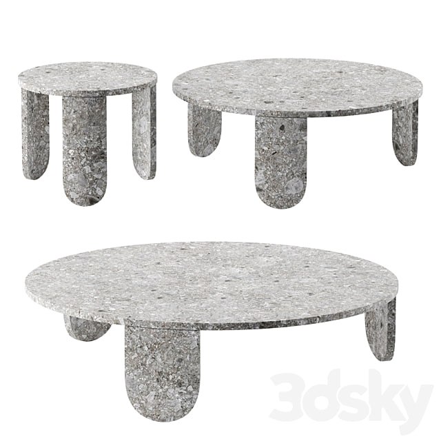 Clemo coffee tables by Gallotti & Radice