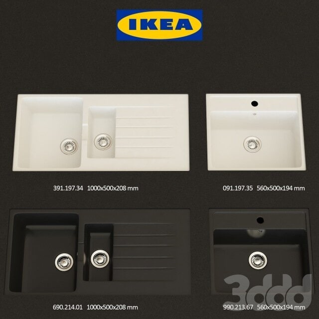 IKEA HALLVIKEN Sinks