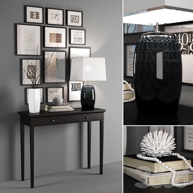 Black and white composition