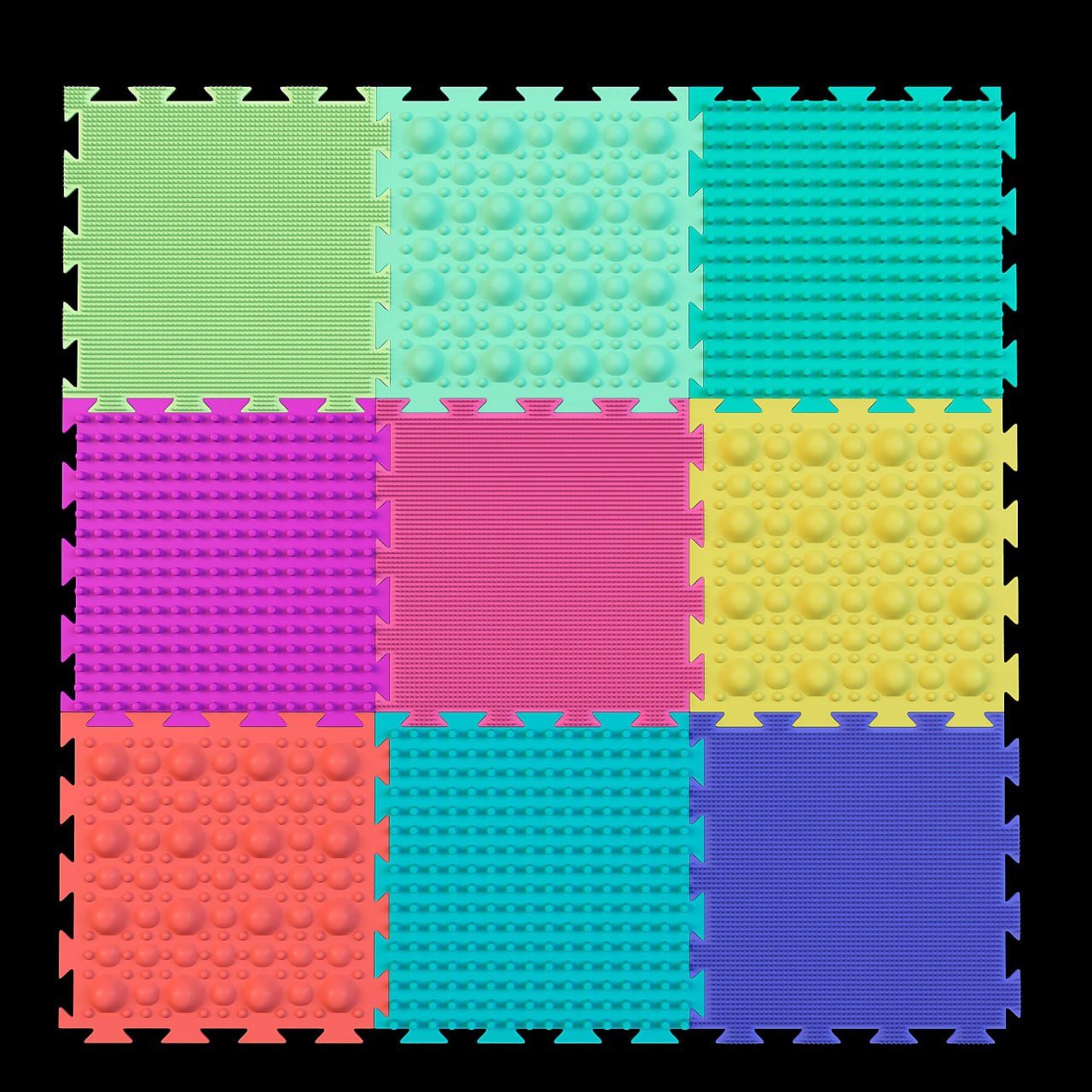 Orthopedic mats for children