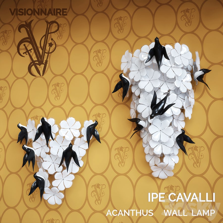 ACANTHUS WALL LAMP ,