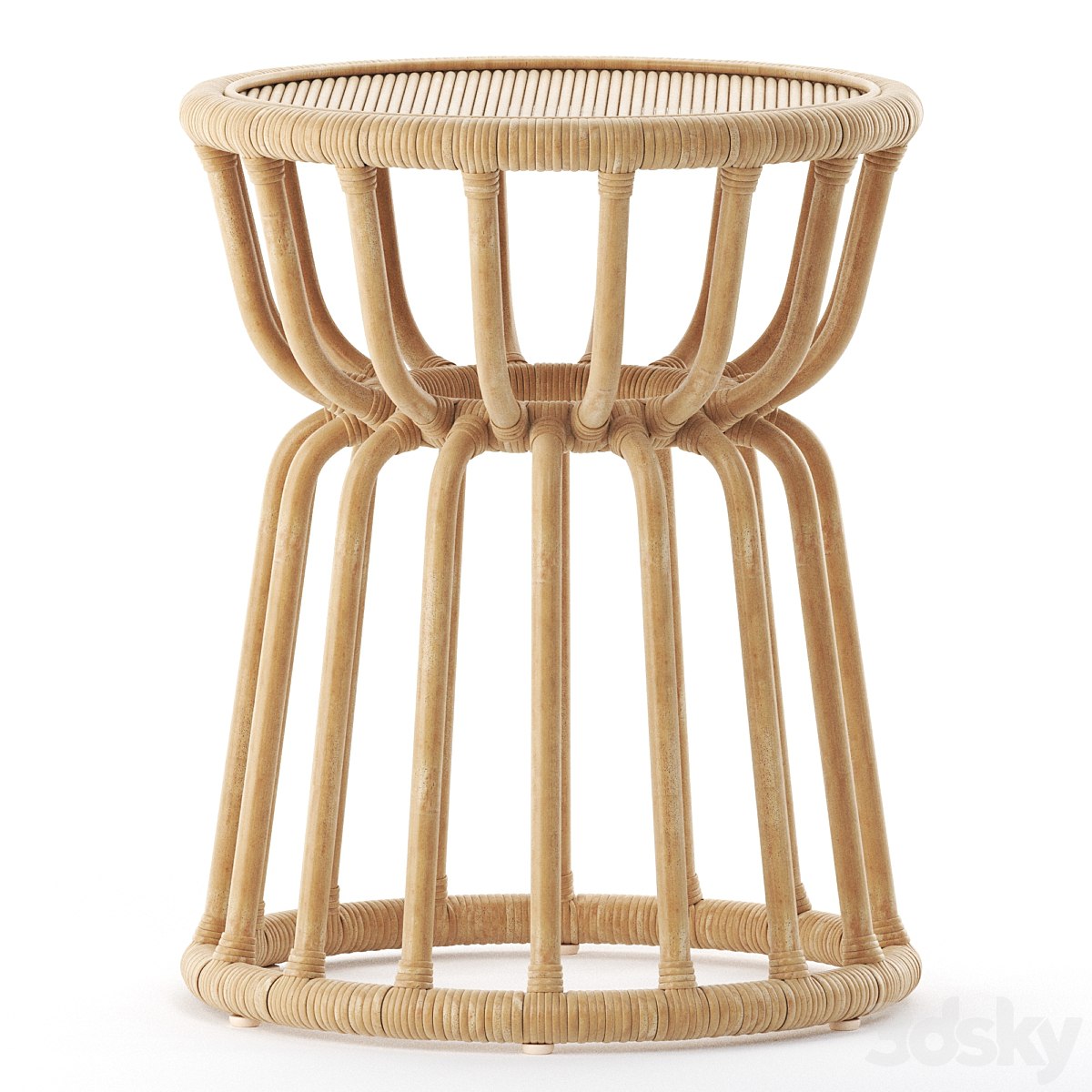Kids Rattan Nightstand