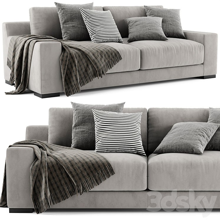 West Elm Dalton 2 Seats Sofa