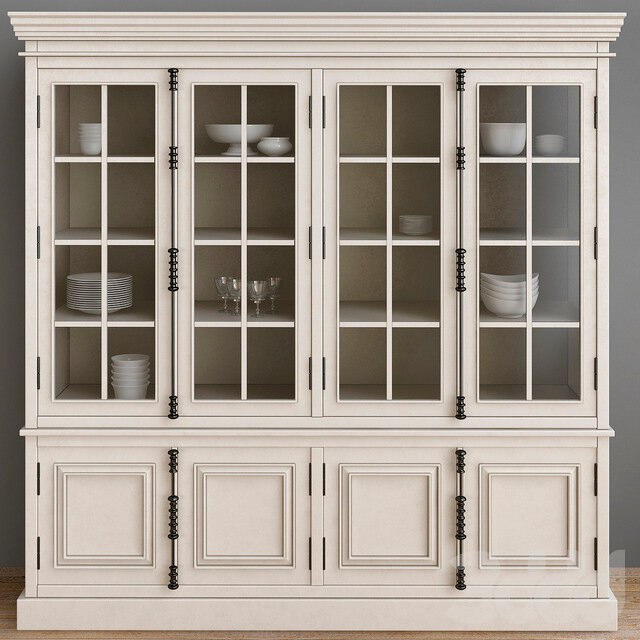 Restoration hardware hutch dining room