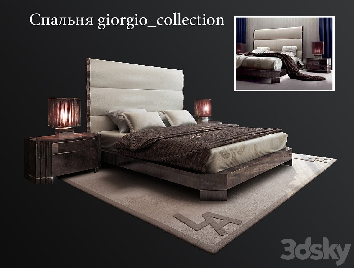 Bed giorgio_collection